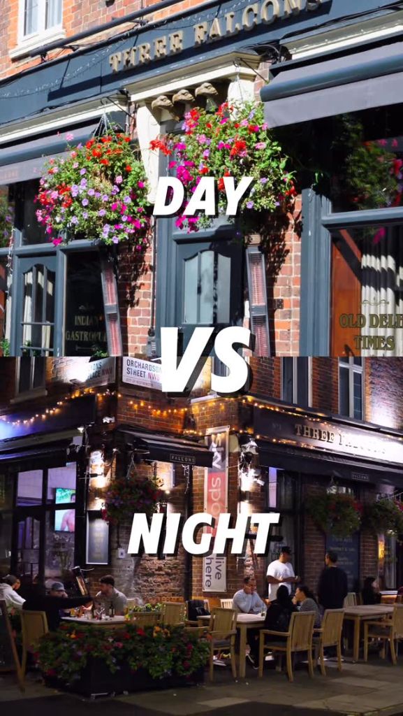 Three Falcons Day vs Night