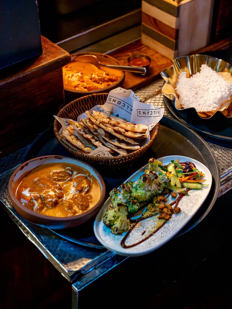 Indian Curry with Naan