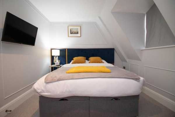 Deluxe Double Room at Three Falcons Hotel